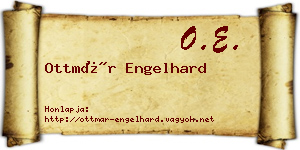 Ottmár Engelhard névjegykártya